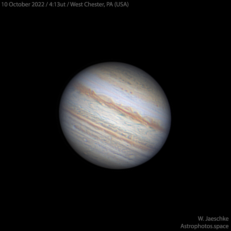 Jupiter on October 10, 2022