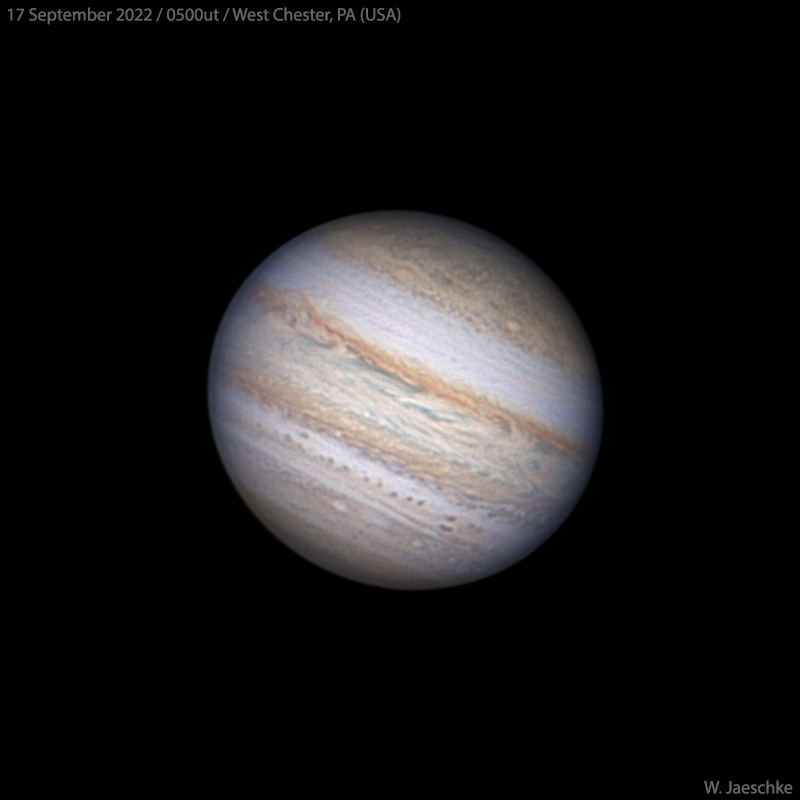 Jupiter on September 17, 2022